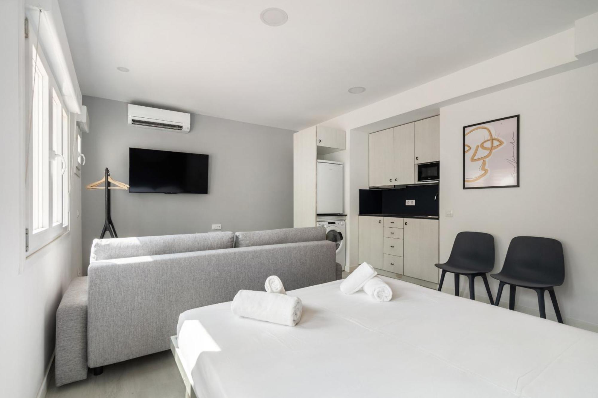Madrid Riverside Studios Con Parking Incluido Alquiler Temporal Exterior foto