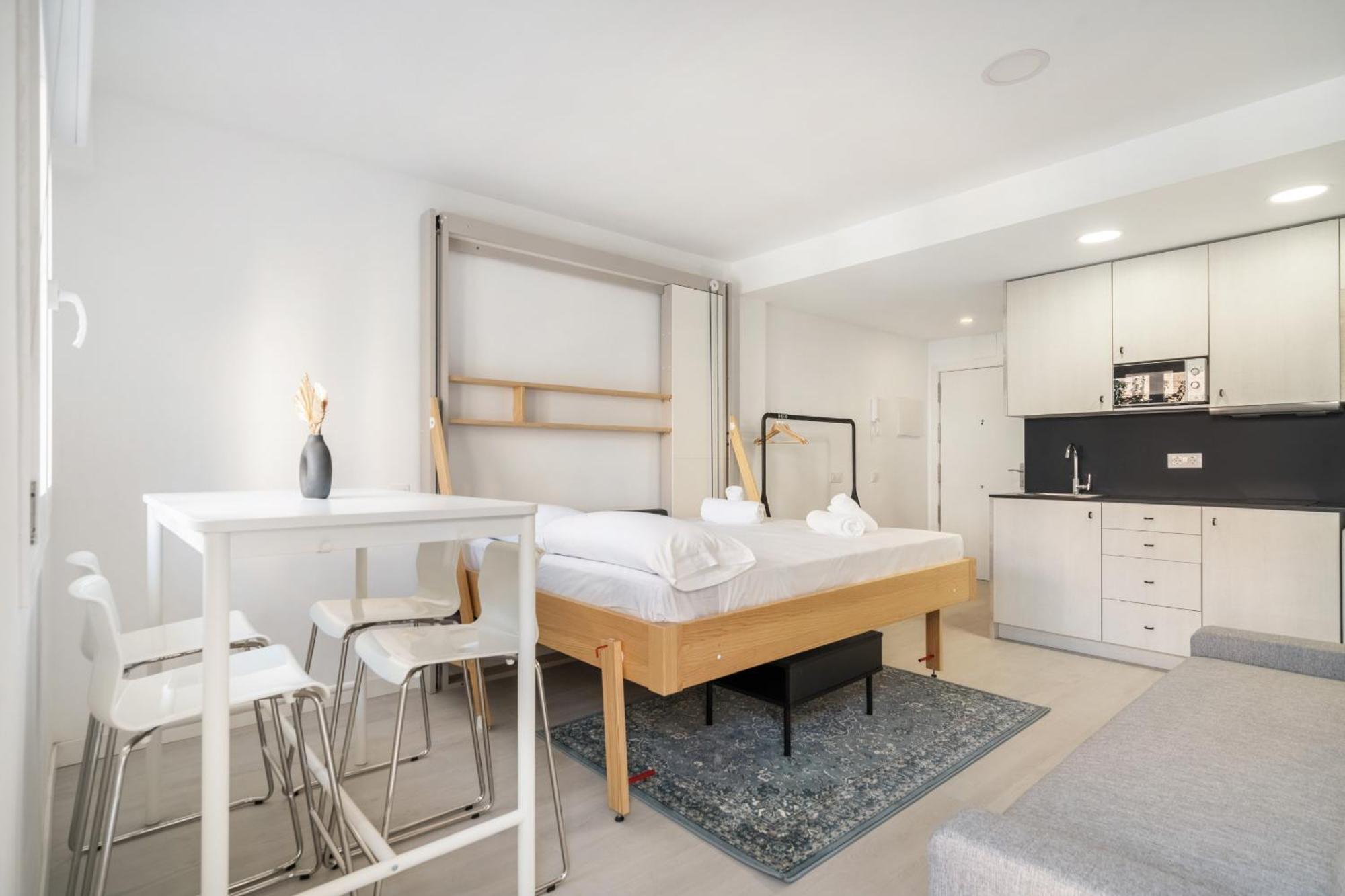 Madrid Riverside Studios Con Parking Incluido Alquiler Temporal Exterior foto
