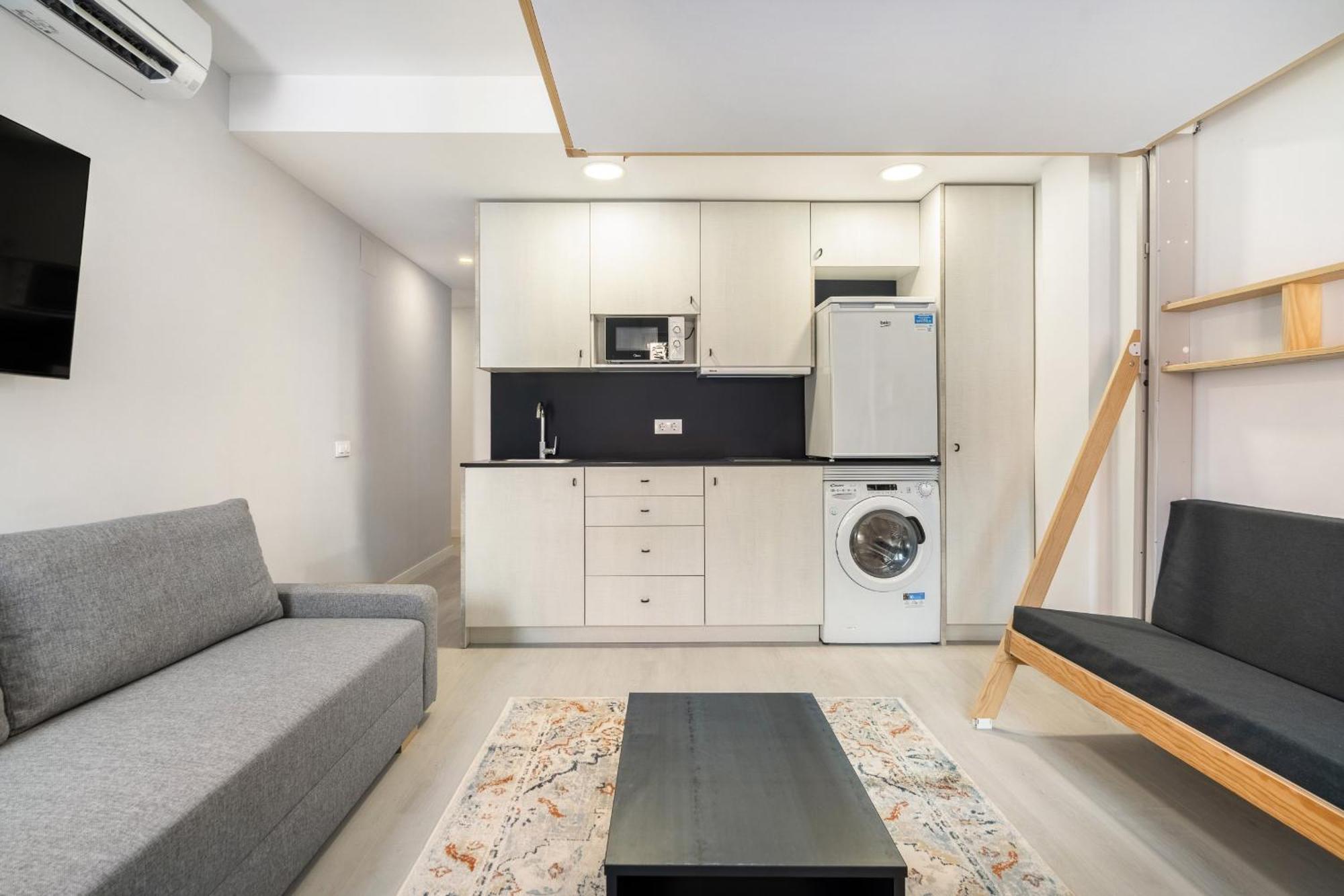 Madrid Riverside Studios Con Parking Incluido Alquiler Temporal Exterior foto
